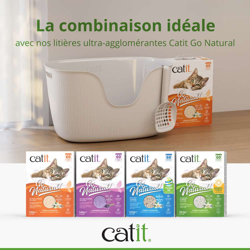 Bac à litière Catit Loo avec pelle - Image 9