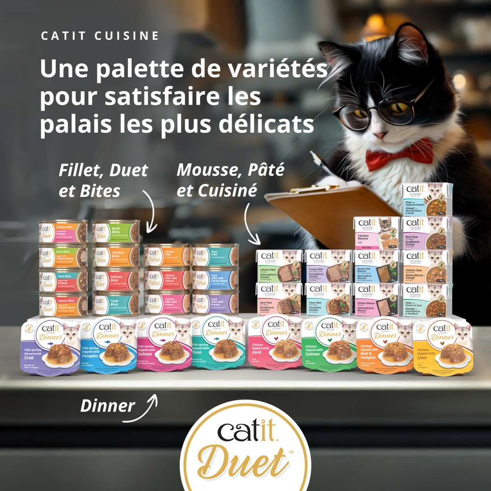Bouchées avec garniture pour chat - 75g - Catit Cuisine - Image 10