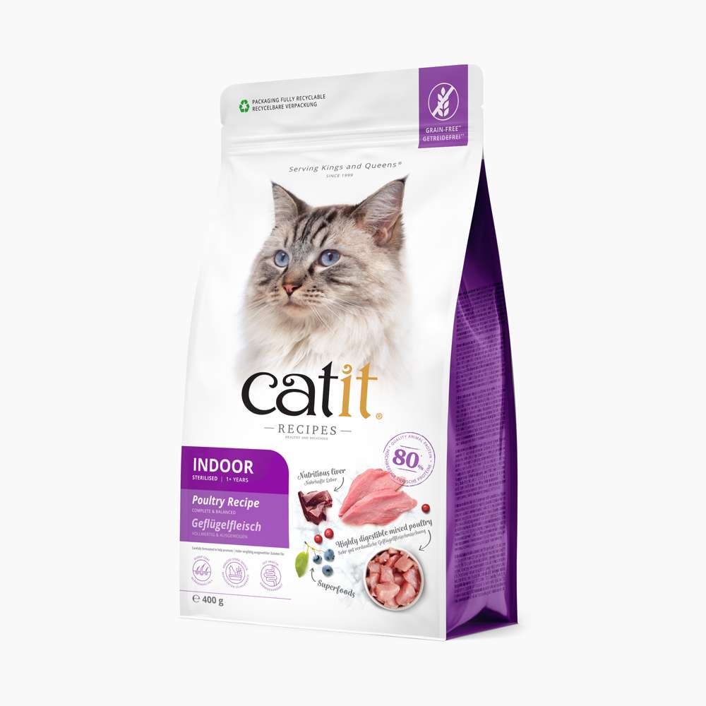 Croquettes pour chat stérilisé ou d'intérieur Volaille sans céréales - Catit Recipes - Image 7