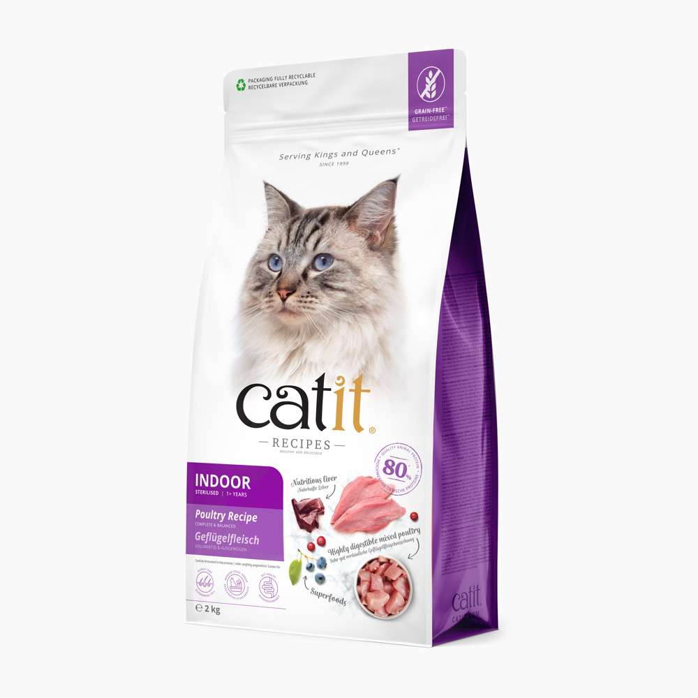 Croquettes pour chat stérilisé ou d'intérieur Volaille sans céréales - Catit Recipes - Image 8