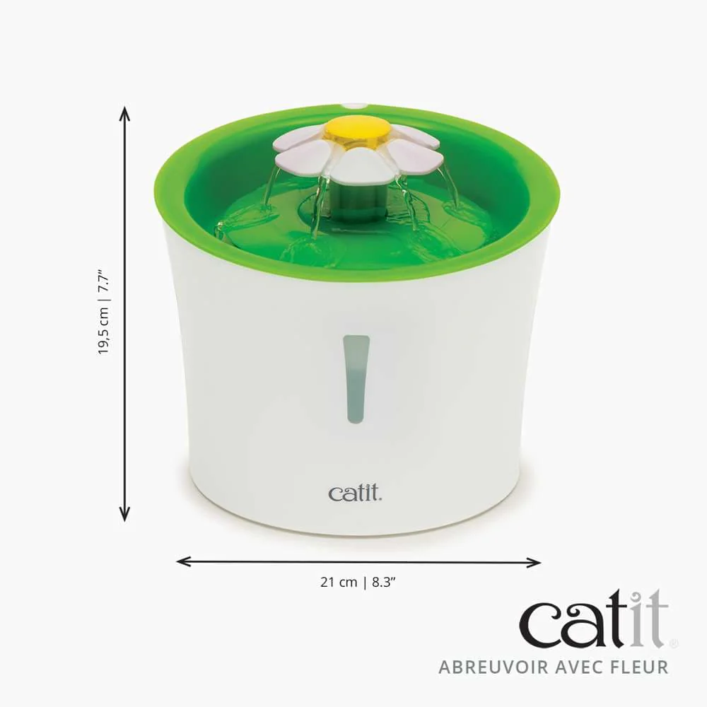 Fontaine à eau pour chat avec Fleur - Catit - Image 7