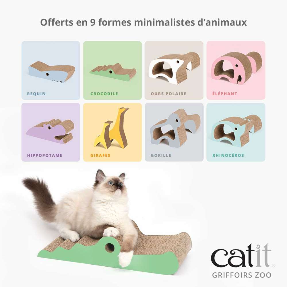 Griffoir pour chat - 2 en 1 - Catit Zoo - Image 5