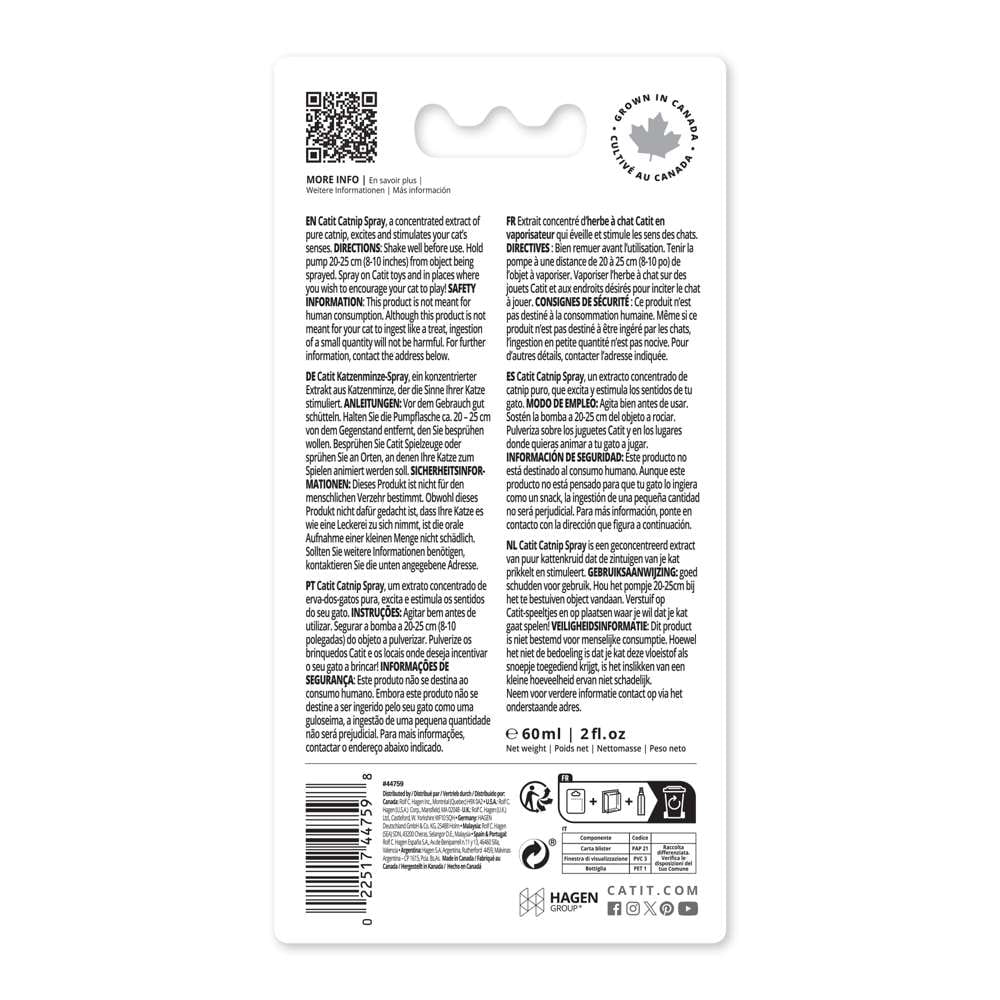 Herbe à chat en vaporisateur, 60 ml - Catit Senses - Image 3