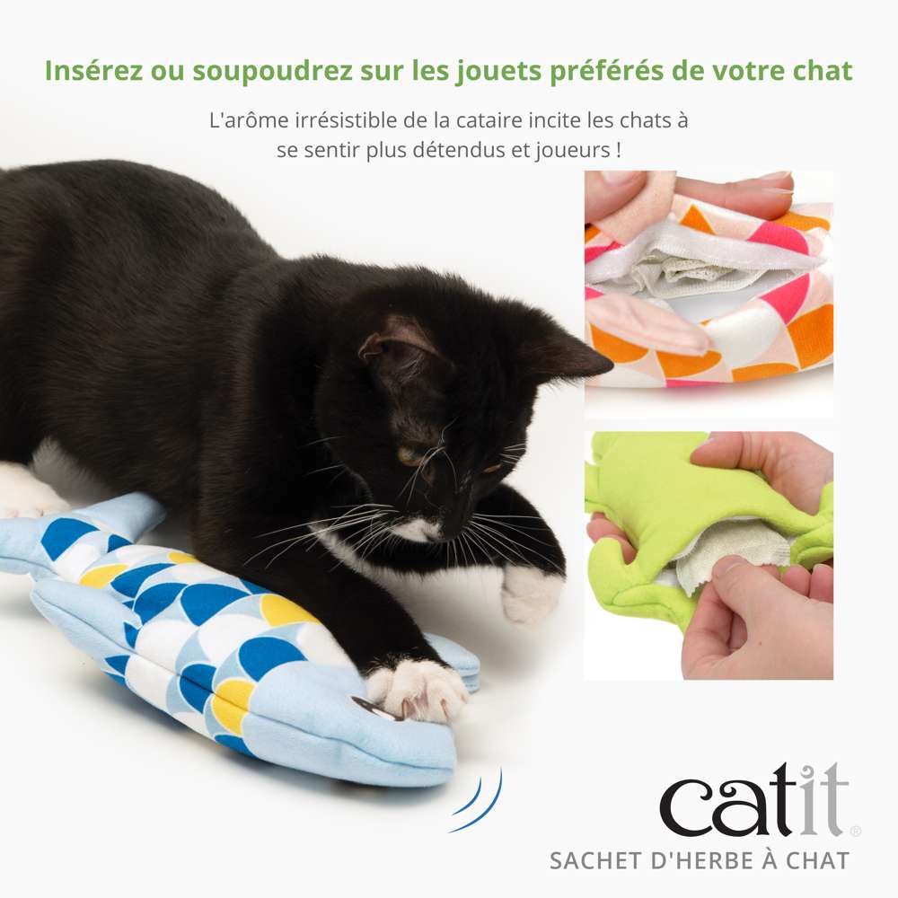 Herbe à chat pure en sachets - Catit - Image 5