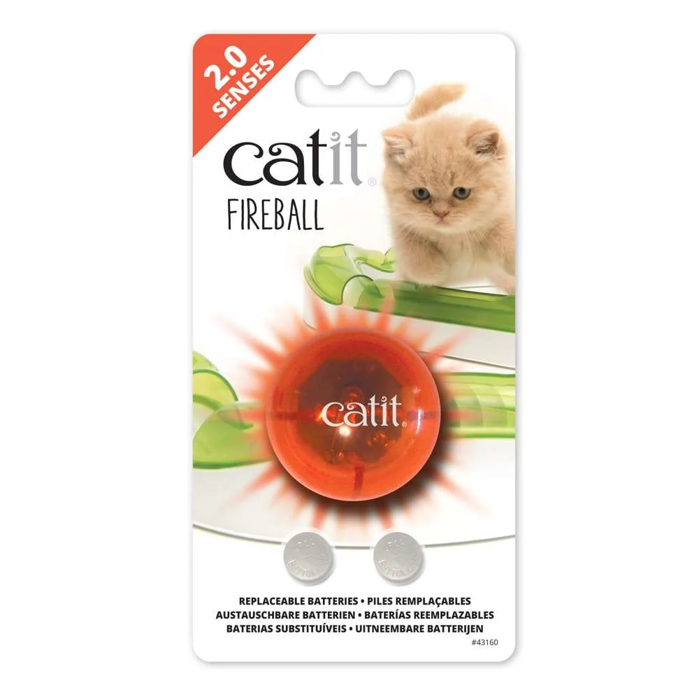 Jouet balle lumineuse pour chat Fireball - Catit Senses - Image 2