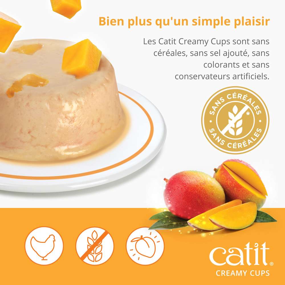Mousse pour chat - Catit Creamy Cups - Image 17