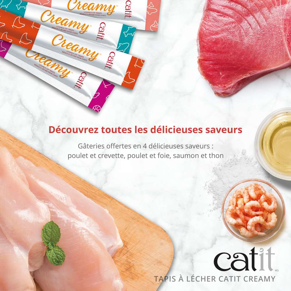 Tapis à lécher pour chat - Catit Creamy - Image 6