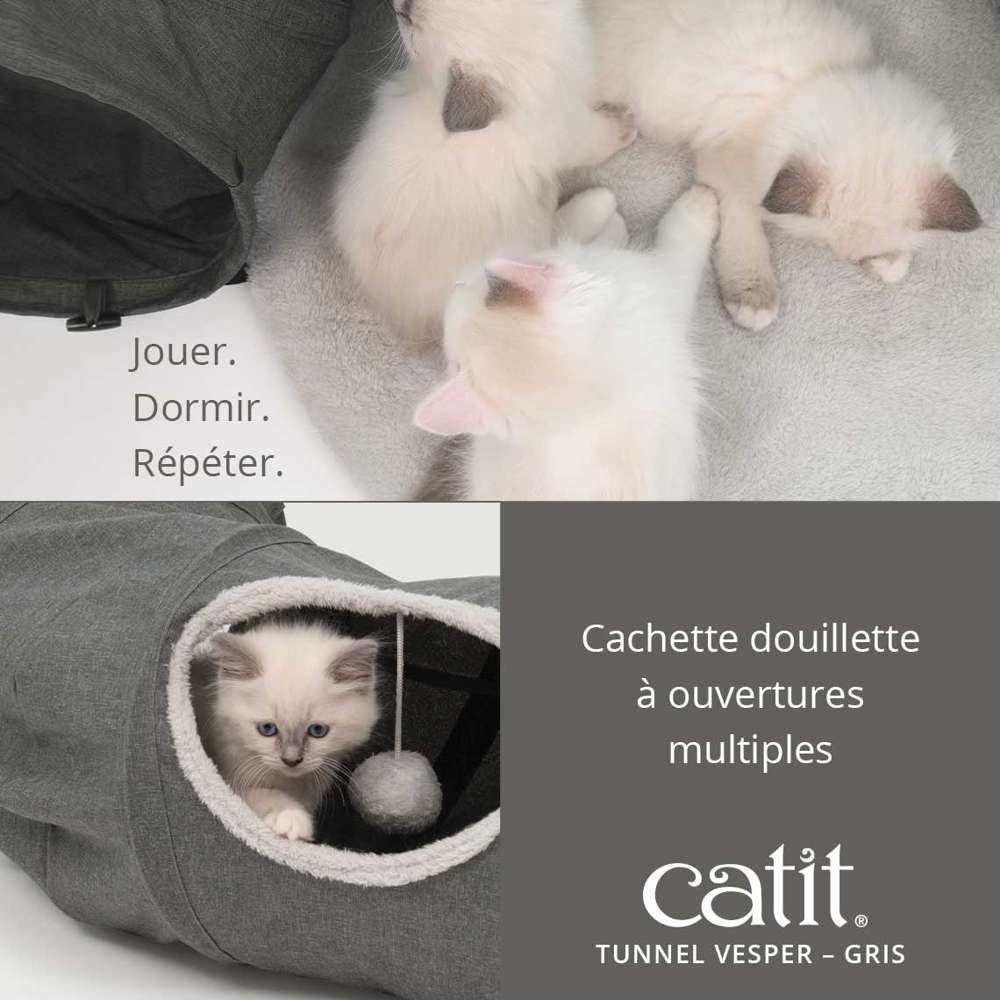 Tunnel en tissu pour chat - Catit Vesper - Image 2